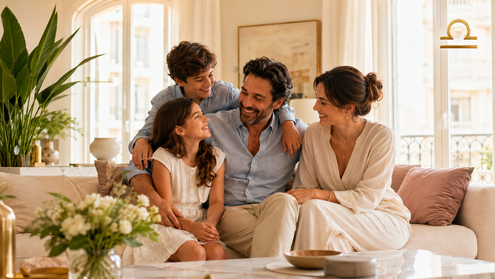 Libra y la familia