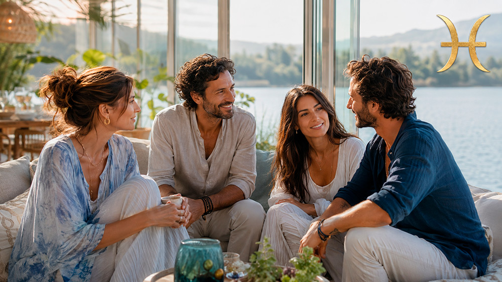 Piscis en la amistad